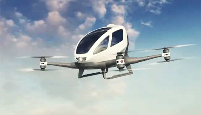 Flying Taxis to be launched in Dubai in 2026